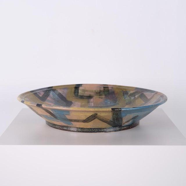 1990s Ceramic Dish with Motif of Mysselhøj by Per Weiss, 1990 For Sale - Image 5 of 15