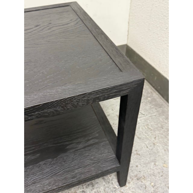 Van Thiels for Restoration Hardware French Contemporary Square Side Table For Sale - Image 11 of 12