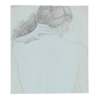 1970s James Bone Pensive Female Nude For Sale