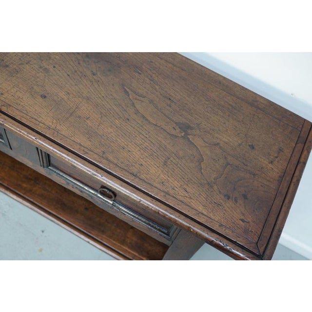 Antique Spanish Rustic Chestnut Farmhouse Table, 18th Century For Sale - Image 12 of 15