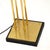 Metal Vintage Italian Brass and Opaline Glass Floor Lamp from Goffredo Reggiani, 1970s For Sale - Image 7 of 8