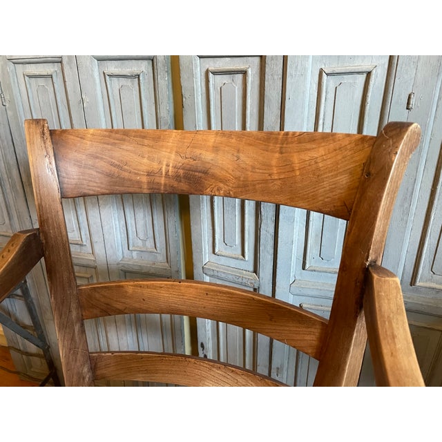 French Biedermeier Farmhouse Chair, 1880 For Sale - Image 6 of 18