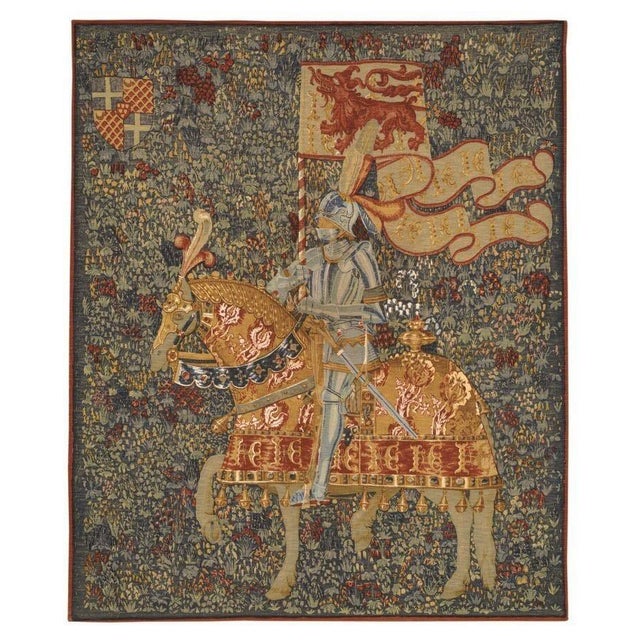 This beautiful tapestry is Silkscreened (also known as serigraphed) onto an irregularly woven fabric made from wool,...
