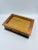 Coffee Mid-Century Solid Wood & Leatherette Inlay Box For Sale - Image 8 of 13