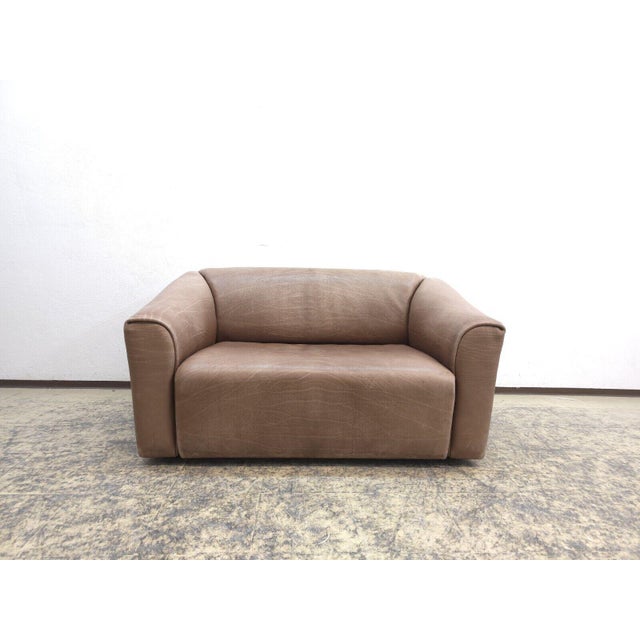 DS 47 2-Seater Sofa in Brown Leather from de Sede For Sale - Image 12 of 12