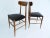 Italian Architectural Dining Chairs by Eredi Marelli for Eredi Marelli Cantù, 1950s, Set of 6, in Good conditions....