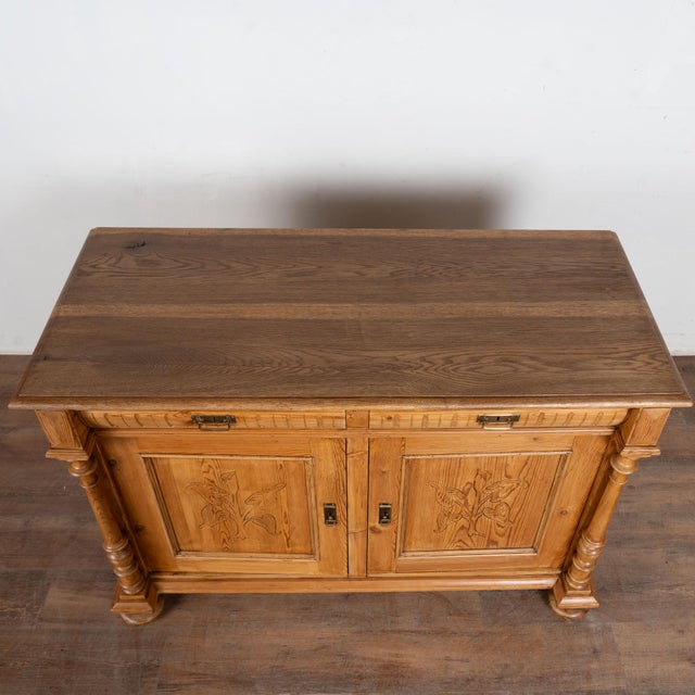 19th Century Danish Pine Sideboard For Sale - Image 4 of 13