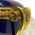 Antique Sevres-Style Gilt Bronze & Cobalt Blue Centerpiece Dish For Sale - Image 9 of 11