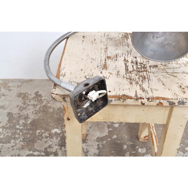 Industrial Flexible Workshop Table Lamp, 1950s For Sale - Image 10 of 12
