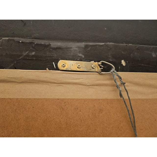 Late 20th Century Substantial Roman Inspired Gilt Wood Composite Mirror With Neoclassical Accents For Sale - Image 5 of 8