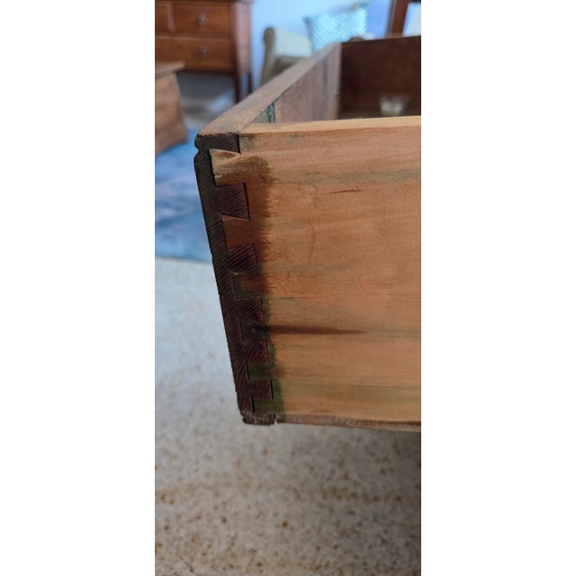 Antique Oak Dresser With Tilting Mirror For Sale - Image 4 of 7