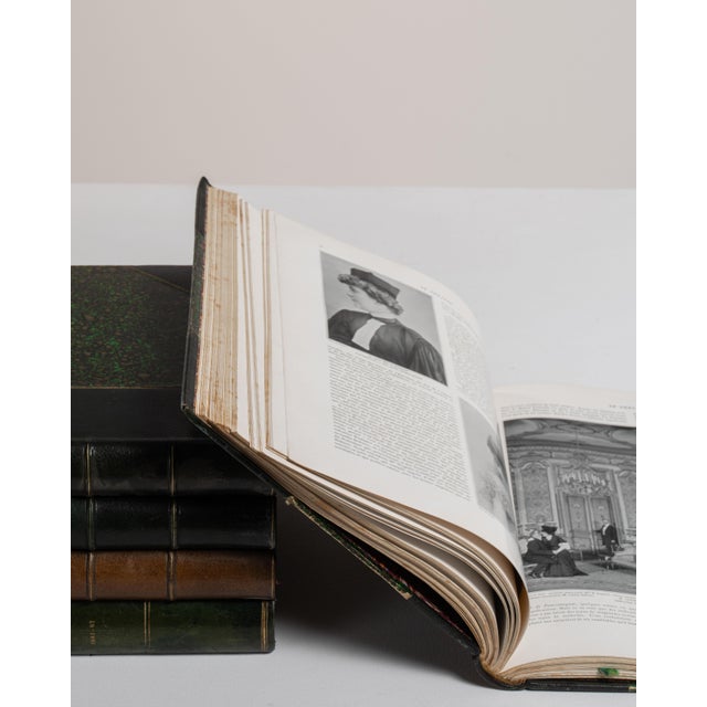 Early 20th Century France Chocolate Wood Book For Sale - Image 9 of 18