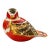 1994 Royal Crown Derby Imari Pheasant Bird Bone China Paperweight With Gold Stopper For Sale