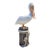 1960s Monumental Metal Jumbo Nautical Pelican on Stand For Sale