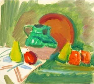 Madeleine Scali, Vintage French Still Life Painting