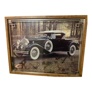 1930 Packard Wall Clock For Sale