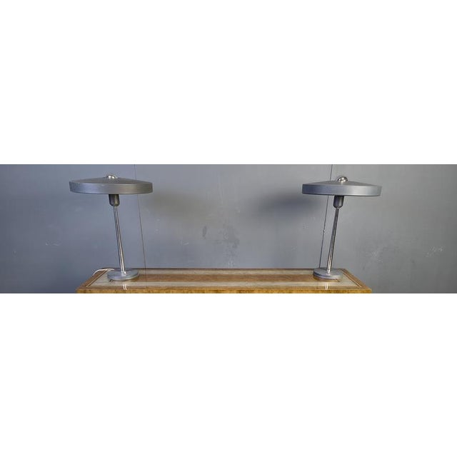 Vintage Desk Lamps by Louis Kalff, 1960s, Set of 2 For Sale - Image 6 of 10