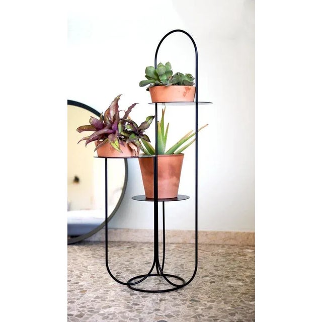 White Trumpet Table by OK Design For Sale - Image 6 of 7