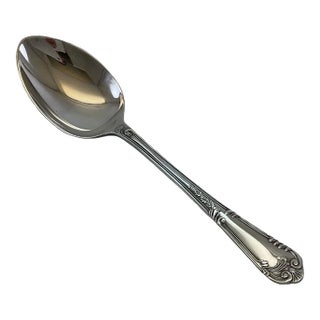 1980s Silver Plated Dinner Spoon, La Regence For Sale