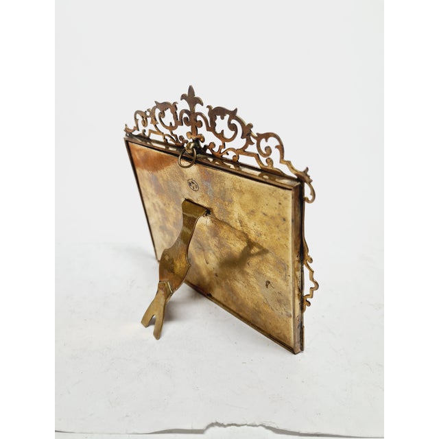 Art Nouveau Diptych Frame, Belgium, 1900s For Sale - Image 6 of 14