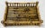 Vintage Scorched Rattan Split Reed Railed Tray For Sale - Image 4 of 10