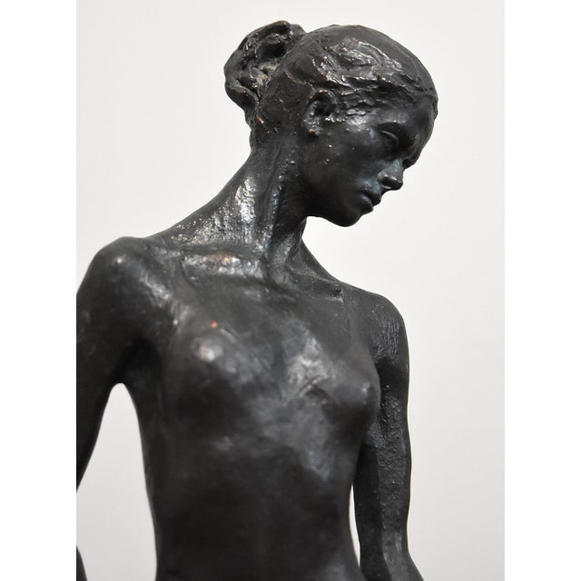 Vintage Modern Dancer or Ballerina Sculpture by Spanish Artist Josep Bofill For Sale - Image 15 of 18