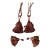 Pair Large Tiebacks With Tassels For Sale