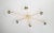 Transparent Angelo Natural Brass Clear Glass Flush Mount by Fabio Ltd For Sale - Image 8 of 8