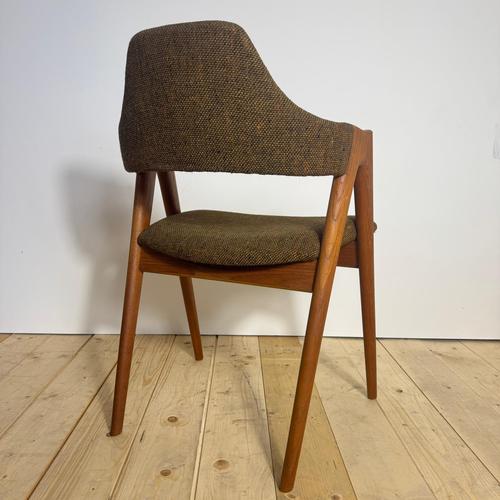 Mid-Century Scandinavian Compass Teak Chair by Kai Kristiansen For Sale - Image 3 of 7