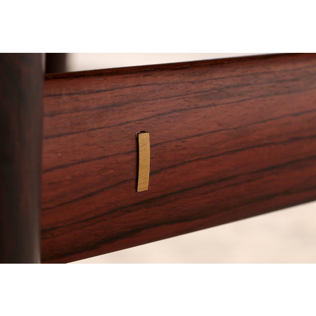 Grete Jalk Rosewood Coffee Table by Grete Jalk for Glostrup, Denmark, 1968 For Sale - Image 4 of 16