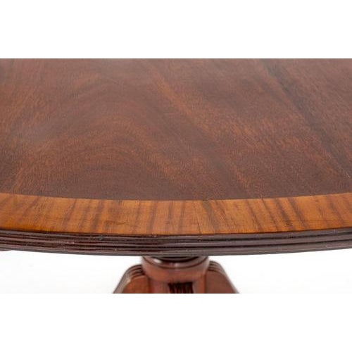 Regency Dining Table in Mahogany, 1920s For Sale - Image 4 of 6