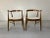 Mid-Century Modern Mid Century Danish Sculptural Accent Chairs - a Pair For Sale - Image 3 of 11