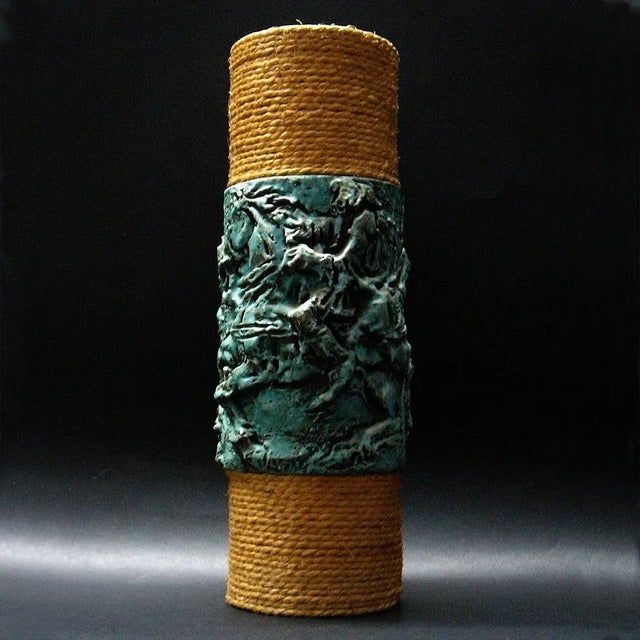 Vase by Alfredo Fanciullacci for Fratelli Fanciullacci, 1960s, in Good conditions. Designed 1960 to 1969