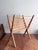 Wood Mid-Century Modern Dutch Beech Folding Magazine Rack by Cees Braakman, 1890s For Sale - Image 7 of 13