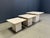 Mid-Century Modern Vintage Travertine Nesting Tables, 1970s, Set of 3 For Sale - Image 3 of 10