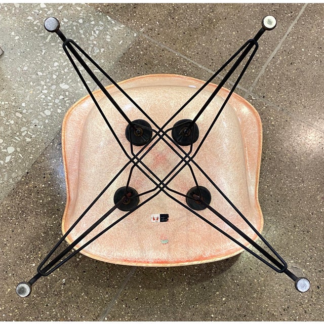 Mid-Century Modern Charles & Ray Eames Dar Eiffel Rope Edge Chair, 1st Generation, 1950 For Sale - Image 3 of 10