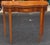 Pair of 19th Century Federal Satinwood Inlaid Mahogany Fold Top Card or Console Tables For Sale - Image 14 of 15