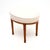 Antique Edwardian Walnut Parcel Gilt Ottoman, 1900 For Sale - Image 3 of 6