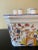 Mid 20th Century Mid-Century Italian Hand-Painted Chinoiserie Tulipiere Vase For Sale - Image 5 of 13