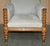 Antique Scottish Victorian Barley Twist Library Lounge Chair For Sale - Image 3 of 18