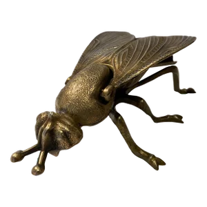 1960’s Brass Fly Ashtray