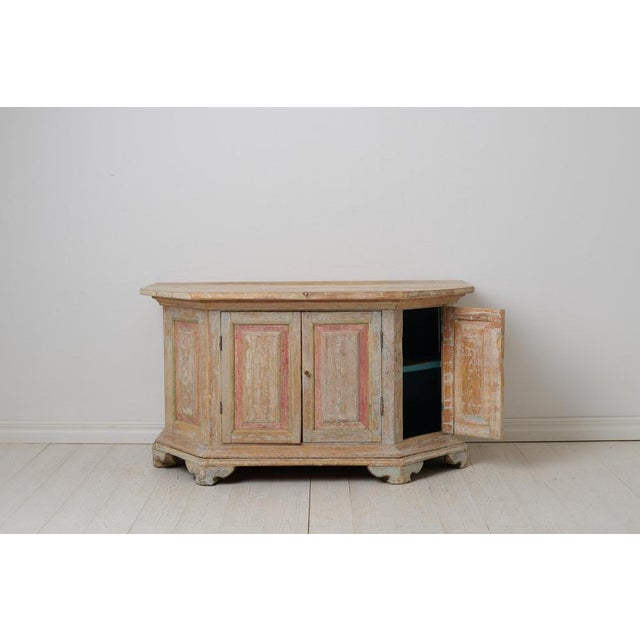 Antique Swedish Sideboard in Pine For Sale - Image 6 of 12