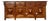19th Century French Solid Walnut Sideboard / Buffet For Sale
