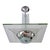 Art Deco Ceiling Lamp with Thick Glass Plate, 1930s For Sale - Image 12 of 12