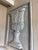 A vintage post-1940 architectural bas-relief wall plaque featuring a classic Neoclassical urn/vase motif. The body, base,...