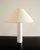 Rare Swedish mid century desk table lamp in solid white marble by Bergboms Sweden, 1960s In good original condition...