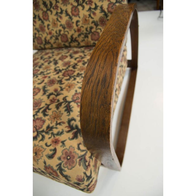 Adjustable Armchair H70 by Jindrich Halabala, 1930s For Sale - Image 8 of 16
