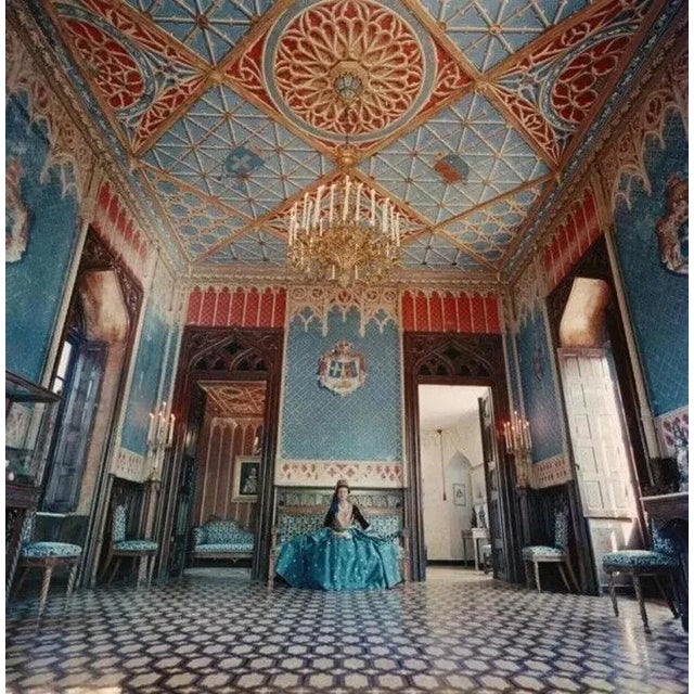 Jean Serpieri 1961 by Slim Aarons printed 2023 Slim Aarons Limited Estate Edition Madame Jean Serpieri sits in the...