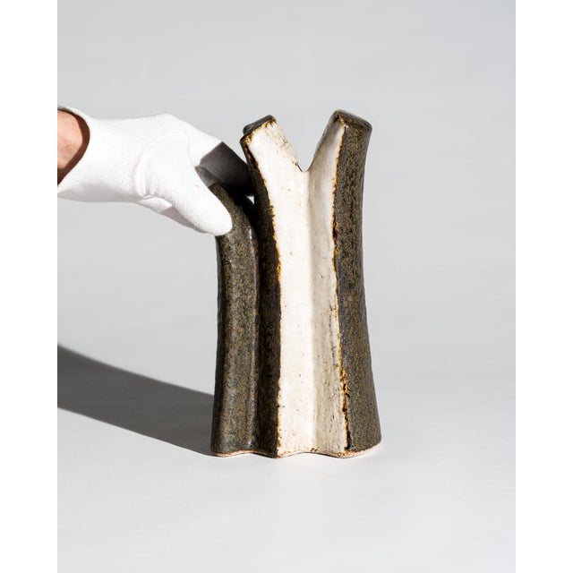 Sculptural Studio Ceramic Vessels by Ingeborg Zenker & Gerburg Karthausen, Germany, 1970s-1980s, Set of 3 For Sale - Image 10 of 18
