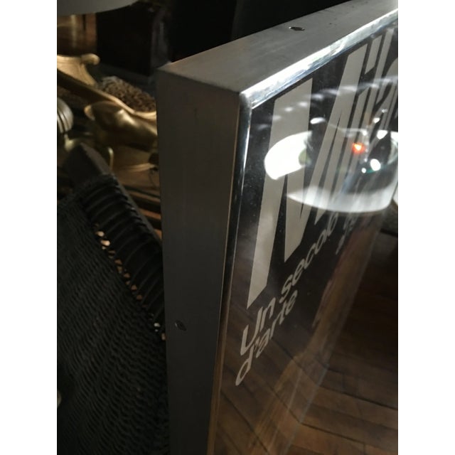 1970's Large Milano Female Bust Lithograph Wall Art For Sale - Image 4 of 6